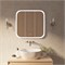 Зеркало MIXLINE "Стив" 700*680 (ШВ) сенсорный выключатель, светодиодная подсветка 536550