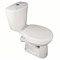 Унитаз-компакт "Комфорт-Стандарт" с ЦОП (косой,нижний подвод, кнопка, тарельч, сид.) (г.Лобня) 537141