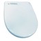 Сиденье для унитаза "Премьер-Люкс" м/лифт белое (Rosa) 513144