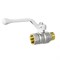 Кран шаровой 1/2'' вн/нар рукоятка БЕЛАЯ LD PRIDE 544498