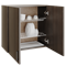 шкаф навесной кухонный с сушкой 60 шимо/ясень темный (2 места) 546675