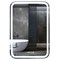 Зеркало MIXLINE "Мальта-3" 550*800 (ШВ) сенсорный выключатель, часы внешней настройки + подогрев 548625