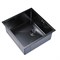 Мойка подст.монтаж 45х42 (3,0) вып 3 1/2  MIXLINE PRO 20см с сифоном (черный графит) 548565