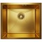 Мойка подст.монтаж 50х44 (3,0) вып 3 1/2  MIXLINE PRO 20см с сифоном (золото) 548570
