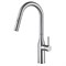 Смеситель для кухни 35к G4398-45 GAPPO нерж. сталь, высокий выдвижной излив, САТИН 547118