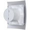 Вентилятор вытяжной D100 BREEZE 4С с обратным клапаном Gray metal DICITI 549914