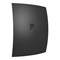 Вентилятор вытяжной D100 BREEZE 4С с обратным клапаном Matt black DICITI 549913