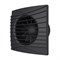 Вентилятор вытяжной D100 SILENT 4С Matt black с обратным клапаном  DICITI 550159
