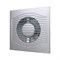 Вентилятор вытяжной D100 SLIM 4С gray metal с обратным клапаном  DICITI 550160