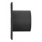Вентилятор вытяжной D100 SLIM 4С matt black с обратным клапаном   DICITI 550162