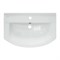 Раковина накладная "Best-65" белая, без кроншт (Sanita Luxe) (WB.FN/Best/65-C/WHT) 550253