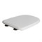 Сиденье для унитаза  WAVE STONE дюропласт, микролифт БЕЛЫЙ глянец 551226