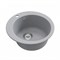 Мойкa ML-GM13 КОМФОРТ круглая, графит (342), 495мм (глуб. чаши 200) 551896