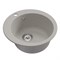 Мойкa ML-GM13 КОМФОРТ круглая, серая (310), 495мм (глуб. чаши 200) 551892