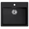 Мойка ML-GM15 КОМФОРТ ультра-черная (344), 560*500*180мм 551922