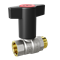 Кран шаровой 1/2'' вн/нар Т-рукоятка (Red+Blue) LD PRIDE 552742