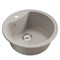 Мойкa ML-GM09 КОМФОРТ круглая, серая (310), 510 мм (глуб. чаши 190) 551799