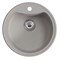 Мойкa ML-GM09 КОМФОРТ круглая, серая (310), 510 мм (глуб. чаши 190) 551799