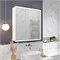 Зеркальный шкаф MIXLINE "Сканди" 800*800 (ШВ) 2 створки, универ. датчик движения,свет. подсветка 553164