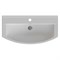 Раковина накладная "Best-85" белая, без кроншт (Sanita Luxe) 553376