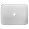 Раковина накладная на столешницу WAVE Quadro 500*390*140 ш*г*в без перелива,белый,прямоуг 552548