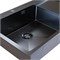 Мойка настол.монтаж 78х50 (3,0) лев. вып 3 1/2  MIXLINE PRO с ФАСКОЙ 20см с сифоном (черный графит) 552922