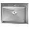 Мойка настол.монтаж 60х45 (3,0) вып 3 1/2  MIXLINE PRO 22см с сифоном (сатин НАНО декор) 552932