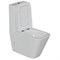 Унитаз-компакт безободковый WAVE SQUARE Tornado1.0, гор,ниж,2-кн.арм,сид.дюро,м/л,быстр,БЕЛЫЙ глянец 553133