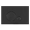 Кнопка смыва OLI GLOBE 152952, пластик, черный soft touch 871261