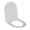 Сиденье для унитаза  WAVE TOR полипропилен, микролифт, БЕЛЫЙ глянец 554706