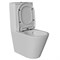 Унитаз-компакт безободковый WAVE ALEO Tornado1.0, гор,ниж,2-кн.арм,сид.полипр,м/л,быстр,БЕЛЫЙ глянец 554620
