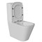 Унитаз-компакт безободковый WAVE APEKS Tornado1.0,гор,ниж,2-кн.арм,сид.полипр,м/л,быстр,БЕЛЫЙ глянец 554621