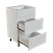 Тумба д/ванной "БРИКС-50" 2 ящика под раковину "Breeze 50" мебельный (Sanita Luxe) (ПВХ) 555633