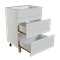 Тумба д/ванной "БРИКС-60" 2 ящика под раковину "Breeze 60" мебельный (Sanita Luxe) (ПВХ) 555634