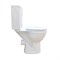Унитаз-компакт "Ресса" белый (гориз, нижн, сид.полип, 2-х кноп.арм) (Rosa) 555678