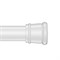 Карниз для ванной белый мат. Elegante IDDIS (блистер) 1,10*2,00 SRW0120i14 без колец 555841