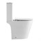 Унитаз-компакт безободковый WAVE NORD Tornado3.0,гор,ниж,2-кн.арм,сид.полипр,м/л,быстр,БЕЛЫЙглянец 555040