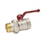 Кран шаровой 1'' вн/нар рукоятка TEMPER 555963