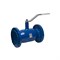 Кран шаровой ДУ 40/30 PN40 фланцевый (вода) (L=200 мм) TEMPER 556067