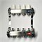 Колл.группа 1" х 4 вых 3/4" с балансировочными и термостатическими вентилями без конц, нерж. cталь 858497