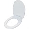 Сиденье для унитаза "Рио" голубовато-белое ИНКОЭР с микролифтом 556395