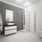 Душ.ограждение City Trend Grey 800*800*1850 квадрат (стекло 4мм прозр, серый ал. проф, без поддона) 556642