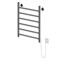 Полотенцесушитель MIXLINE VEGA  60х50 (кноп выкл, 255 Вт, 6 перекладин, правый) электрический ХРОМ 556366