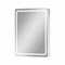 Зеркальный шкаф MIXLINE "Симпл" 500*700 (ШВ) универсальный,механический выкл., светодиодная подсветк 556582