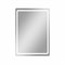 Зеркальный шкаф MIXLINE "Симпл" 500*700 (ШВ) универсальный,механический выкл., светодиодная подсветк 556582