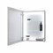 Зеркальный шкаф MIXLINE "Симпл" 500*700 (ШВ) универсальный,механический выкл., светодиодная подсветк 556582
