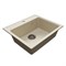 Мойкa ML-GMU04 УЛЬТРА прямоугольная, бежевый камень, 565*495 мм (глуб. чаши 175) 556724