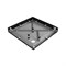 Поддон квадрат  1,0*1,0*0,025 "Universal"акрил d 90 (каркас+экран) выс.14 см BLACK 556996
