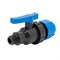 Кран шаровой обжим - нар. 50 - 1 1/2" ПЭ PN16 ТПК-АКВА 557044