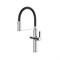 Смеситель для кухни 30к IDDIS IKNSBFFi05 "Ikon" с вых для пит. фильтра выс.гибкий излив ХРОМ 557218